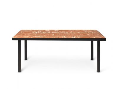 Flod Dining Table - Terracotta Tableau Ferm Living